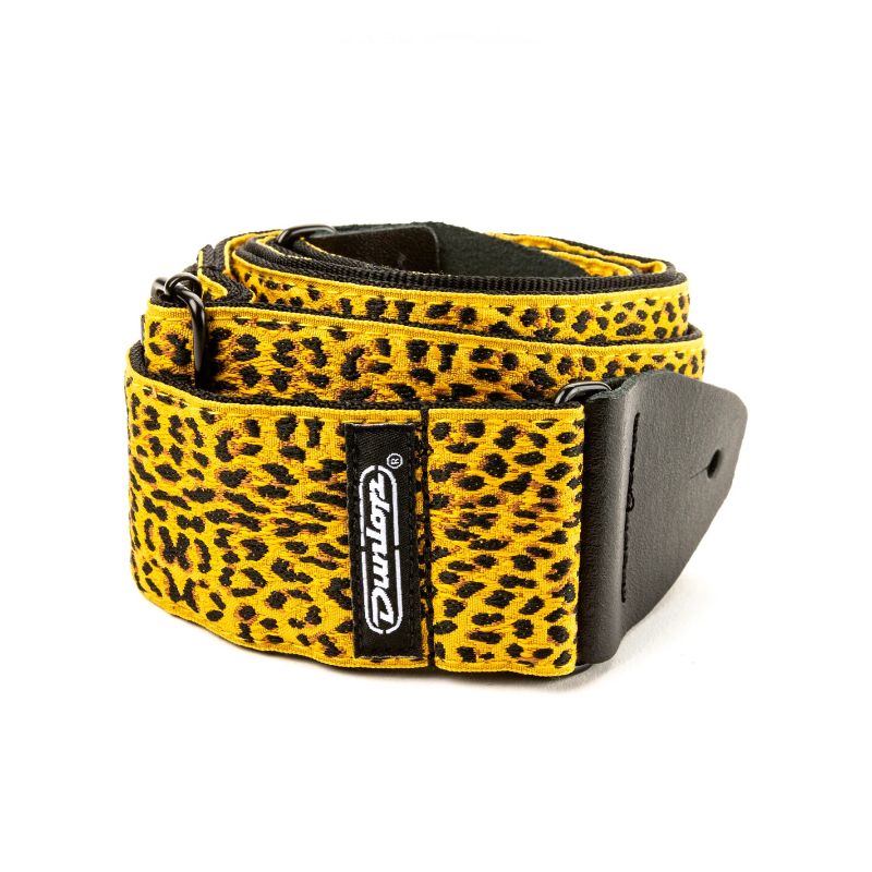 DUNLOP D6725 JACQUARD LEOPARDSKIN STRAP
