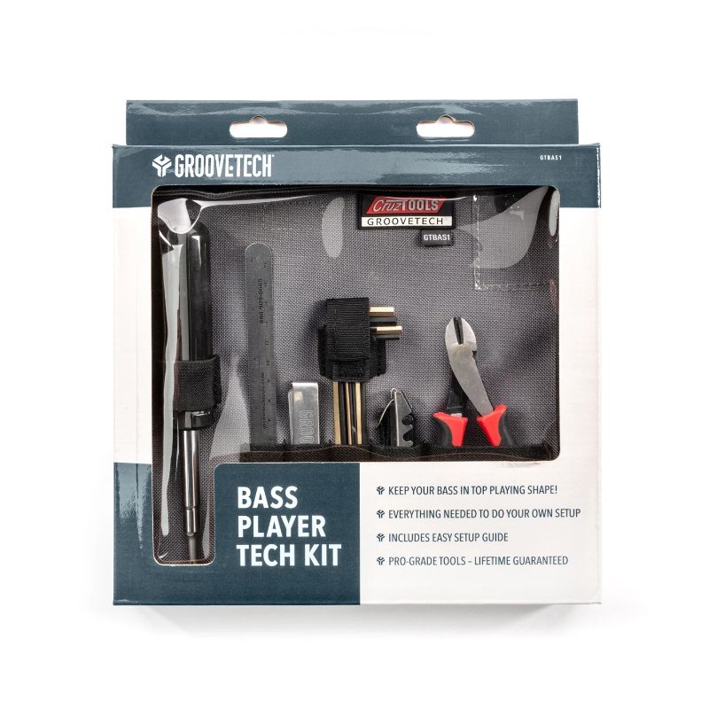 DUNLOP GTBAS1 GROOVETECH® BASS PLAYER TECH KIT