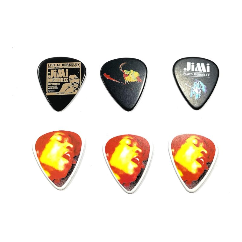 DUNLOP JIMI HENDRIX™ ELECTRIC LADYLAND PICK JHP03H 6PLYPK