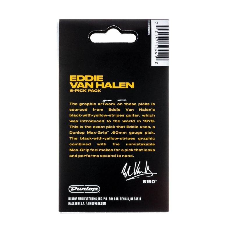 DUNLOP EVH® VH II PICK .60MM EVH-04