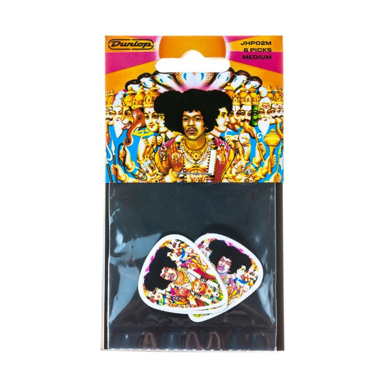 DUNLOP JIMI HENDRIX™ BOLD AS LOVE PICK JHP02M 6/PLYPK