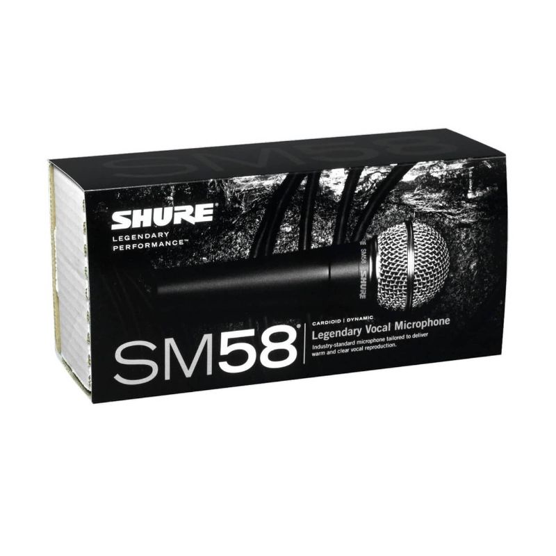 SHURE SM58se VOCAL MICROPHONE WITH on/off switch