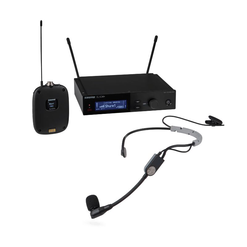 SHURE SLXD14+/SM35 SINGLE DIGITAL WIRELESS SYSTEM BODYPACK