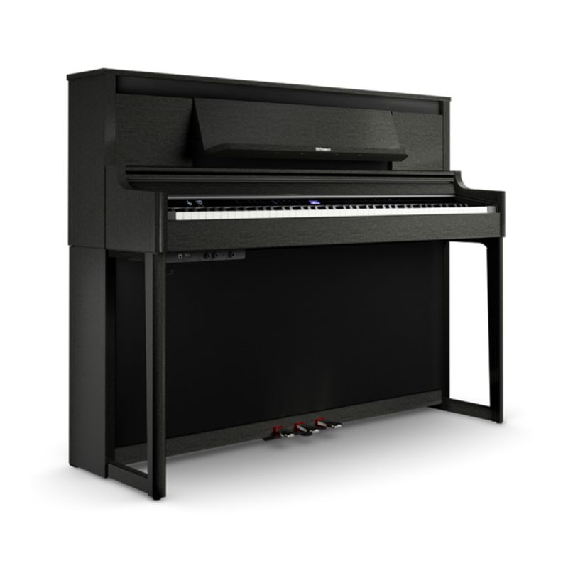 ROLAND LX-6 PE ,upright digital piano,POLISH BLACK , INC.KSL-6