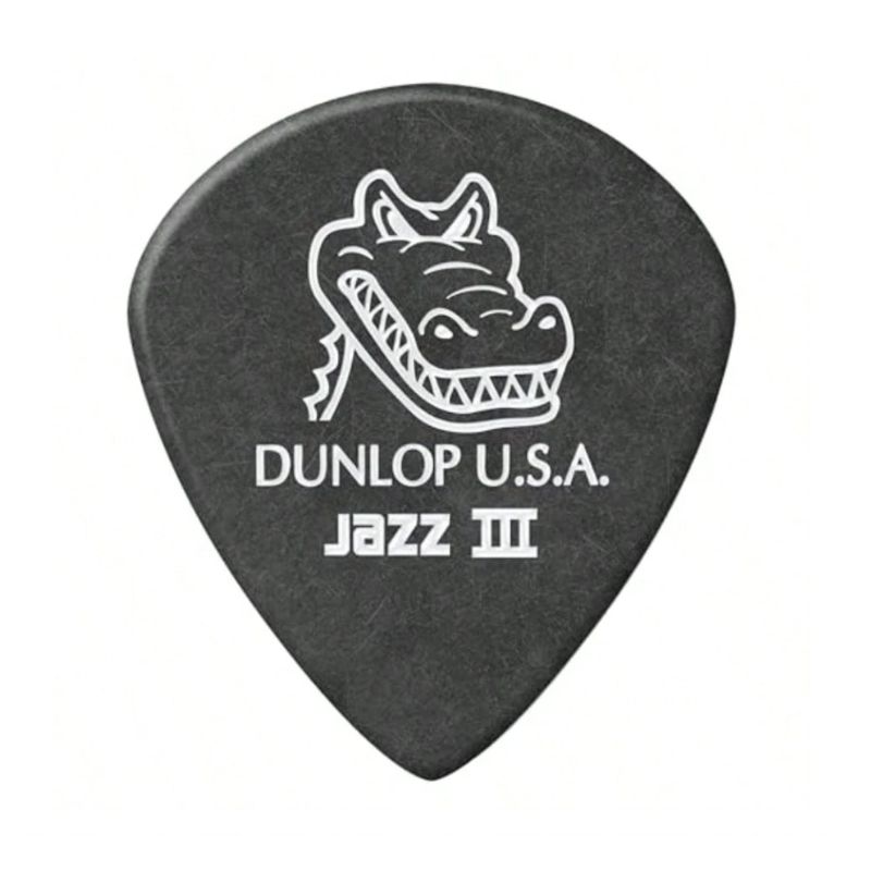 DUNLOP GATOR GRIP® JAZZ III PICK 1.4MM 571P140 6/PLYPK