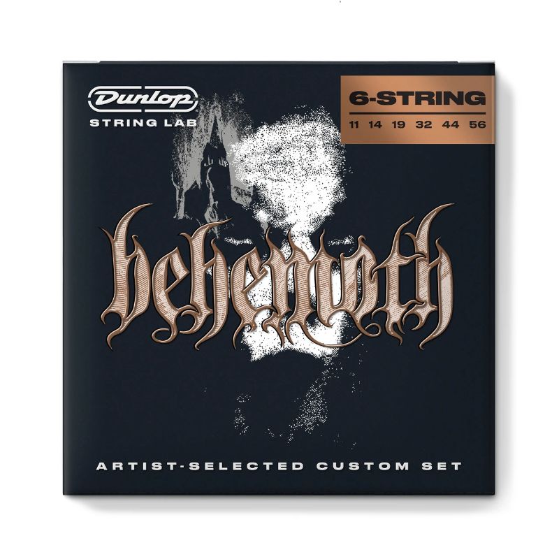 DUNLOP BEHEMOTH ARTIST-SELECTED CUSTOM GUITAR STRINGS 11-56 BEHN1156