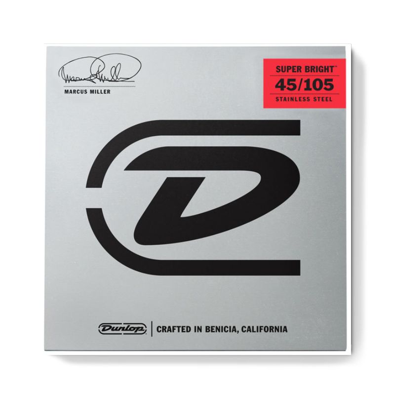 DUNLOP MARCUS MILLER SUPER BRIGHT™ BASS STRINGS DBMMS45105