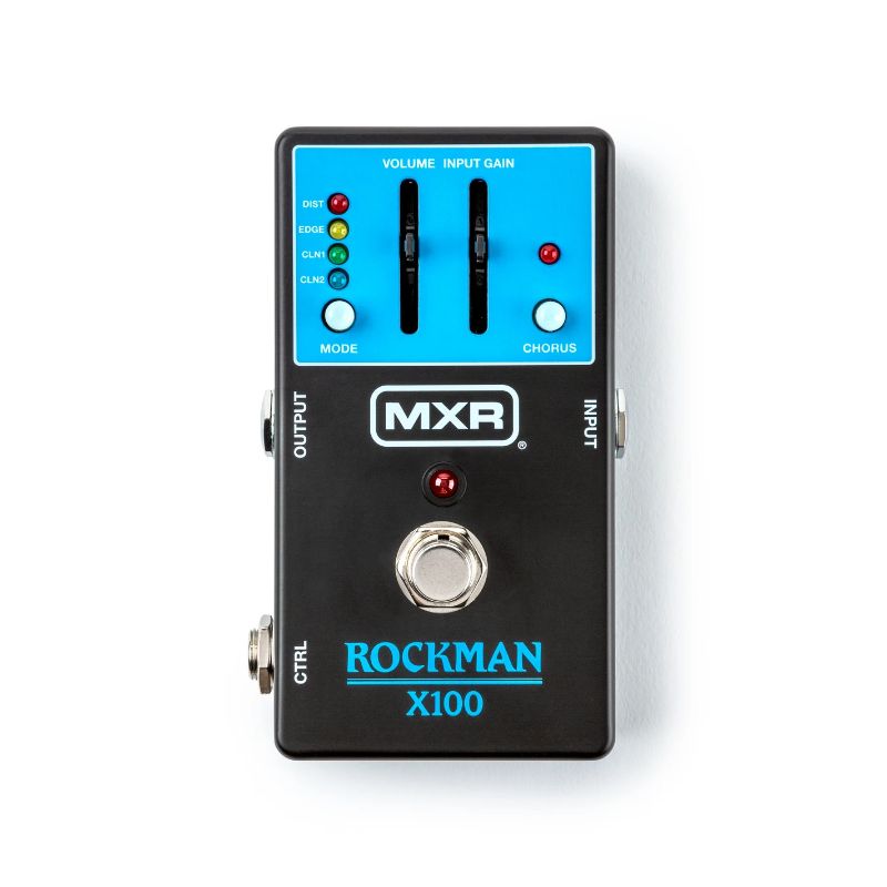 MXR® ROCKMAN® X100™ ANALOG TONE PROCESSOR MX100 PEDAL