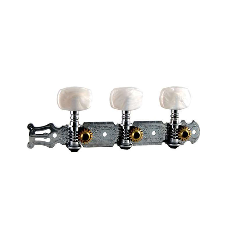 SOUNDSATION [SMH-C-P] Chromed Machine Head Set For Classical Guitar