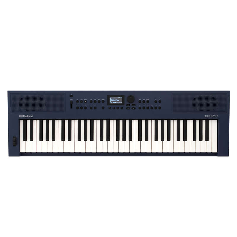 ROLAND GO:KEYS 3 Music Creation Keyboard 61 Velocity-Sensitive Keys [Midnight Blue]