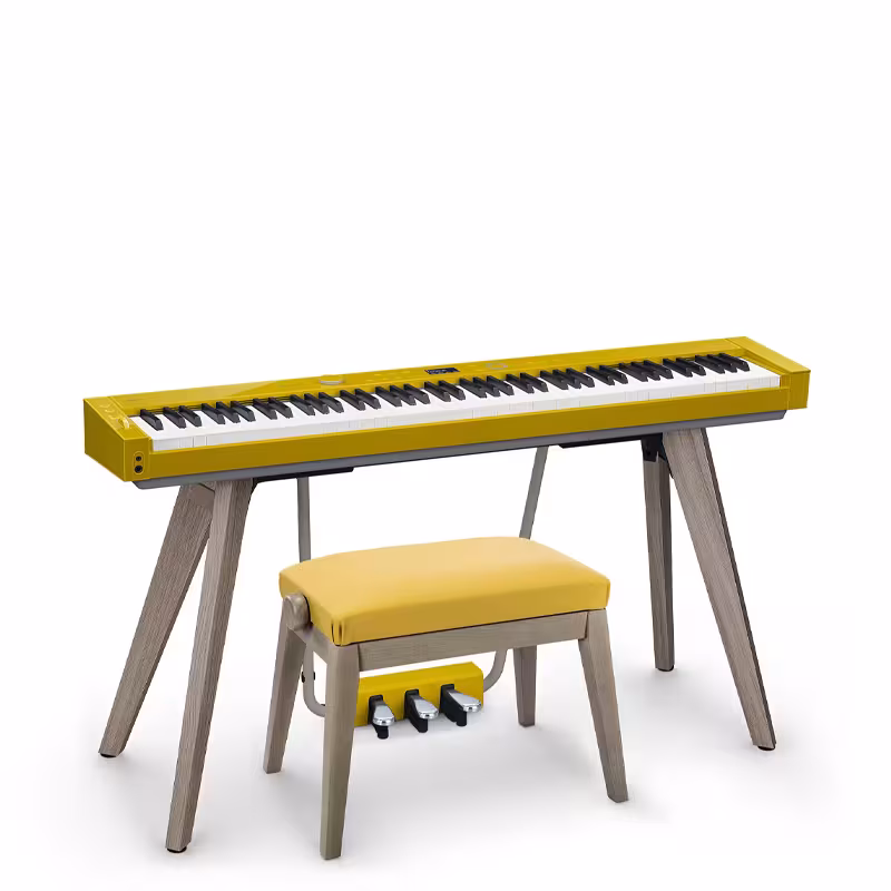 Casio PX-S7000HMSET (Harmonius Mustard) Electric Piano [Bench Included]